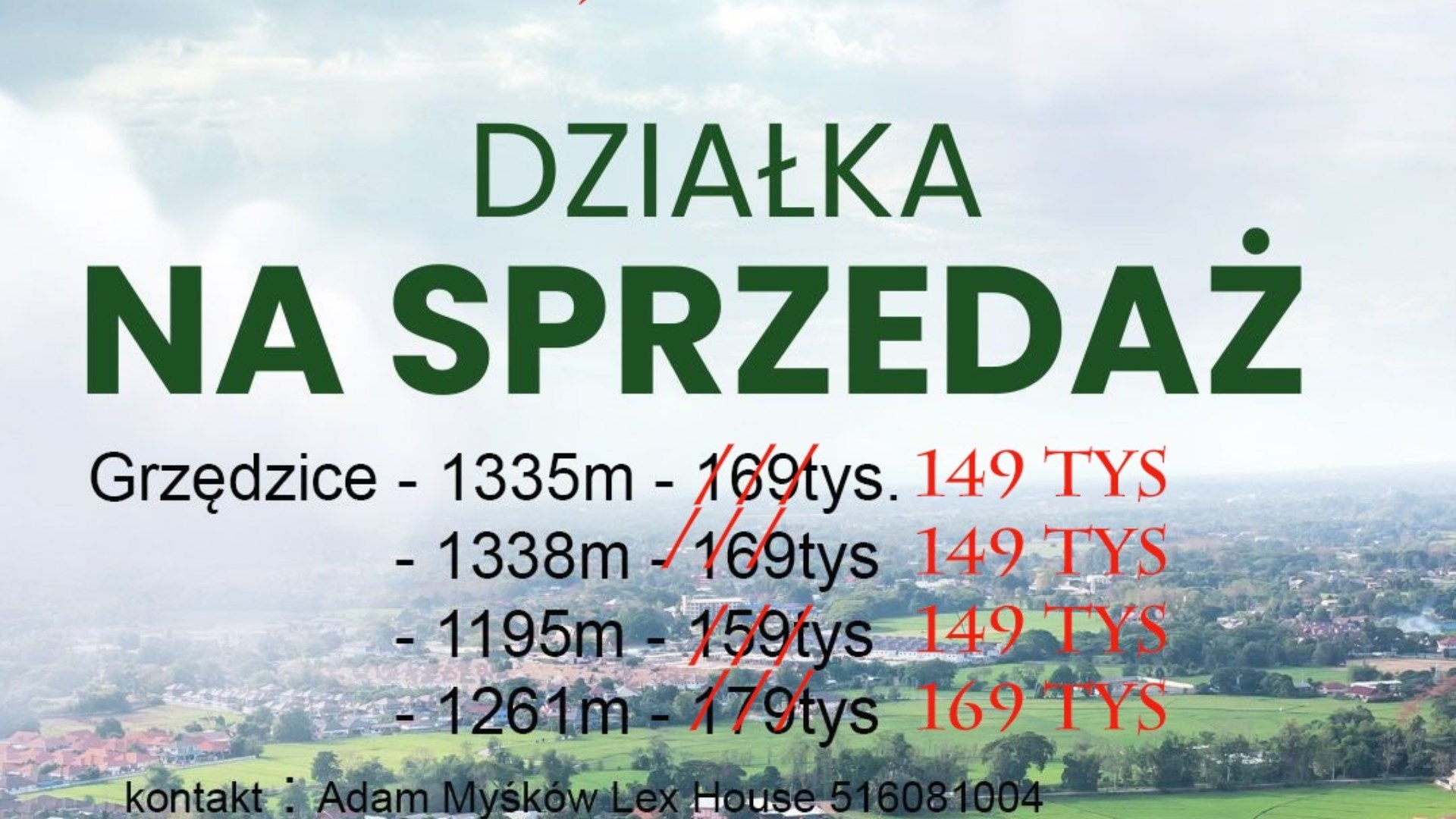 Działka na sprzedaż